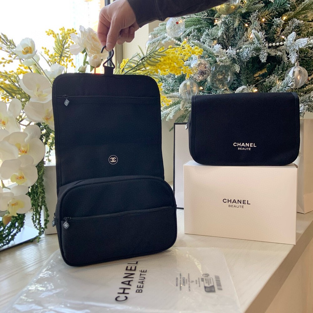 Chanelbeaute Cosmetic Bag Make Up Toiletry Kits and Storage Bag