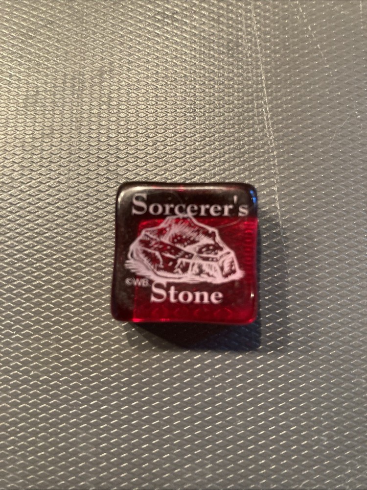 Harry Potter Sorcerer's Stone Red Collectible Cube Vintage
