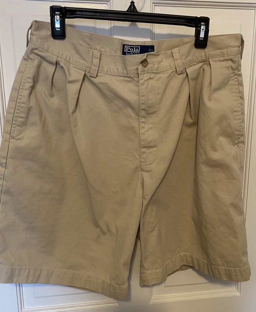 Polo Ralph Lauren - Men's Tyler Short Pleated Chino - Size 34