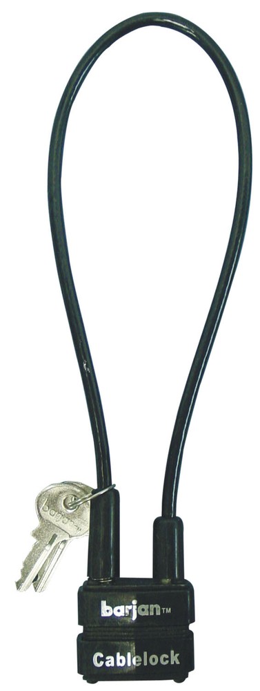 Barjan 72610 Barjan - Heavy Duty Laminated 30 Mm Cable Lock With 7