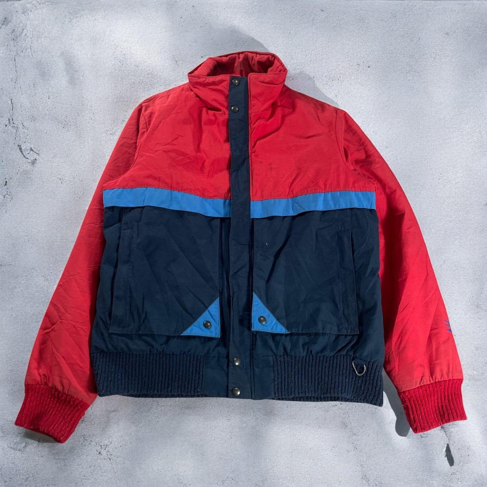 Vintage Nylon Dacron Ski Jacket Snow NILS for Men Size XL Made in USA