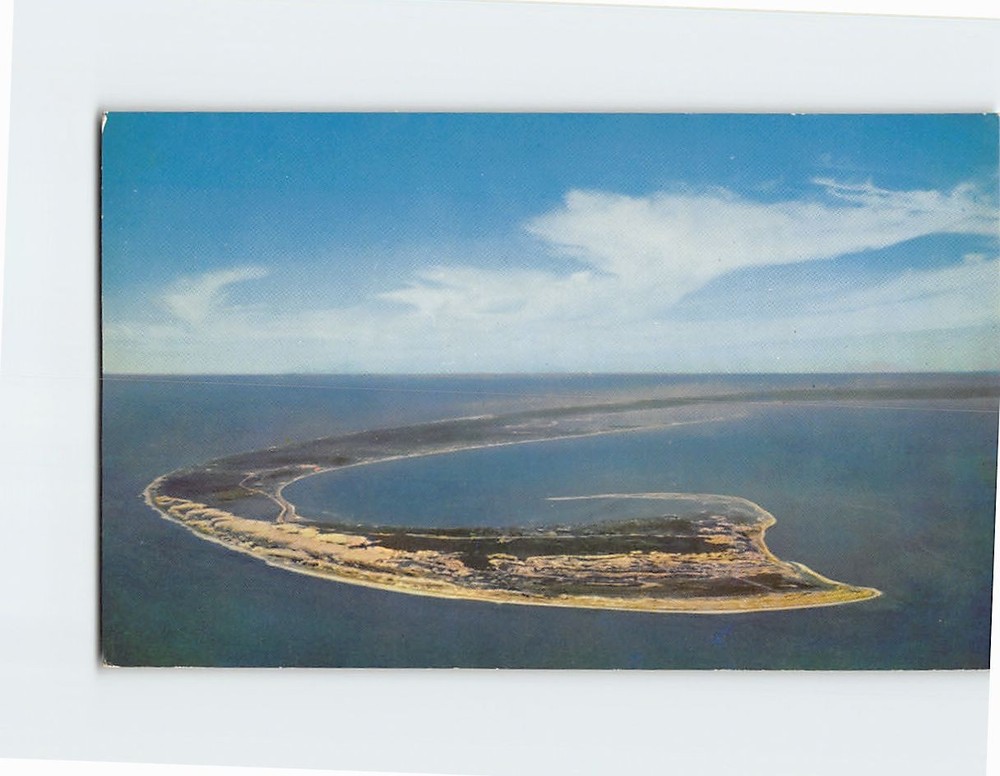 Postcard Air View Tip Of Cape Cod Massachusetts USA