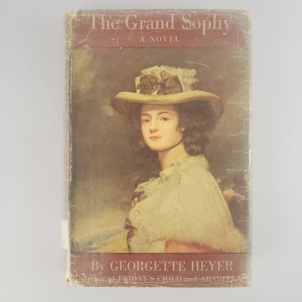 The Grand Sophy By Georgette Heyer 1950 Hardcover Dust Jacket Ex-library