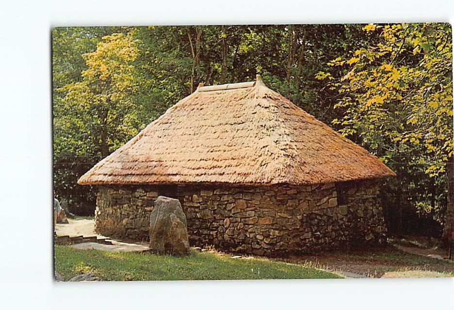 Postcard Lone Shieling Cape Breton Nova Scotia Canada