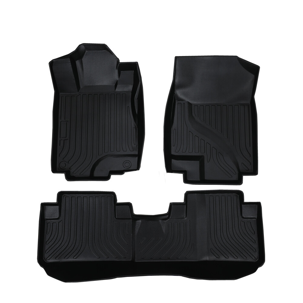 Heavy Duty TPO Floor Mats Liner fit for Honda CRV 2012-2016 Front & 2nd Row