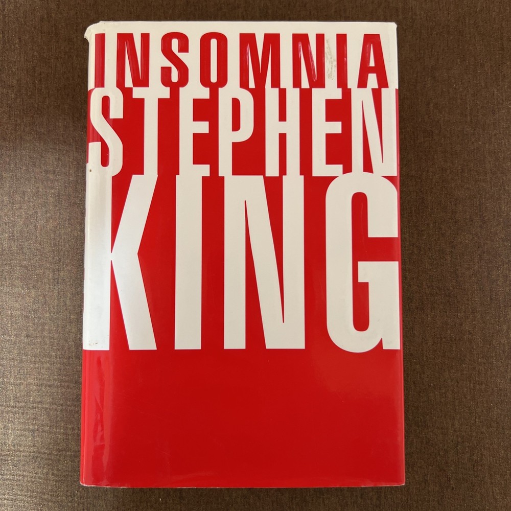 Insomnia by Stephen King 1994 Hardcover True 1st Edition 1st Print HCDJ Viking