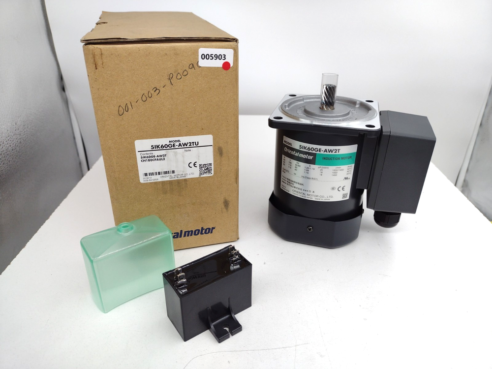 *** Oriental Motor 5IK60GE-AW2TU Induction Motor 60W 110/115VAC 1450RPM 4P