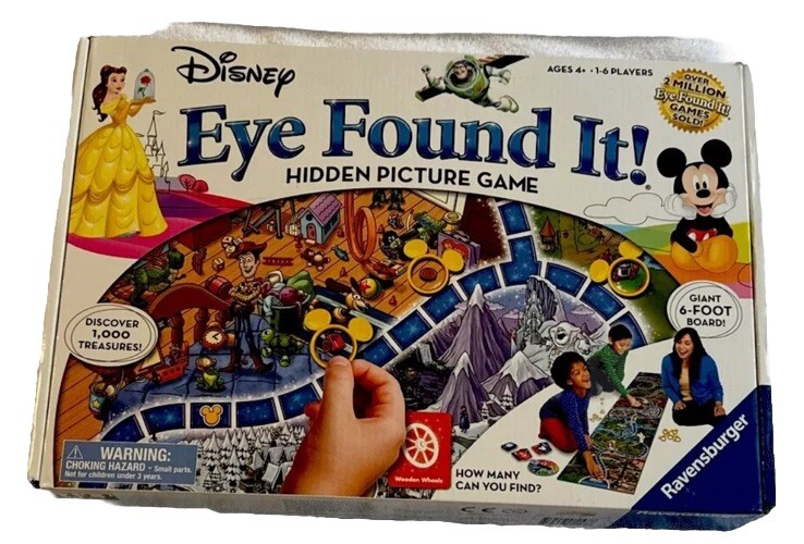 Disney Eye Found It Board Game for Family Fun and Adventure