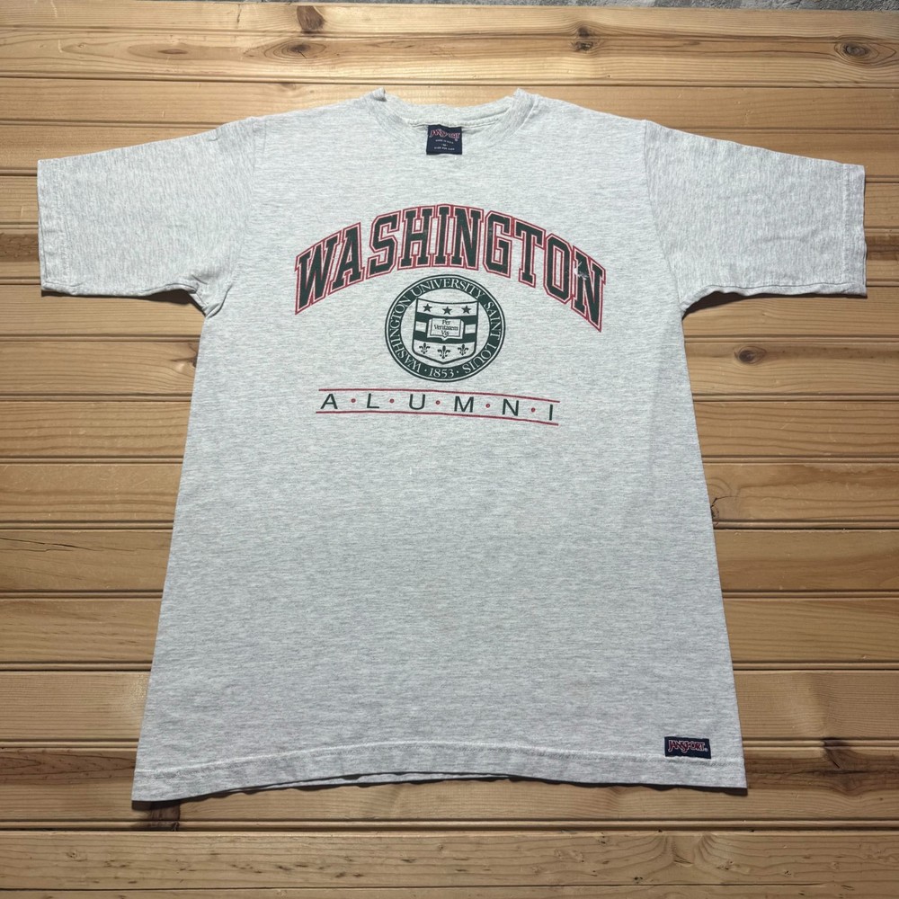 Vintage 90s Washington University Saint Louis WUSTL Alumni College Shirt Medium