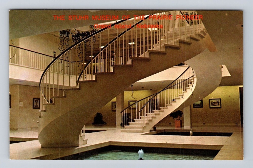 Grand Island NE-Nebraska, The Stuhr Museum Of Prairie Pioneer, Vintage Postcard
