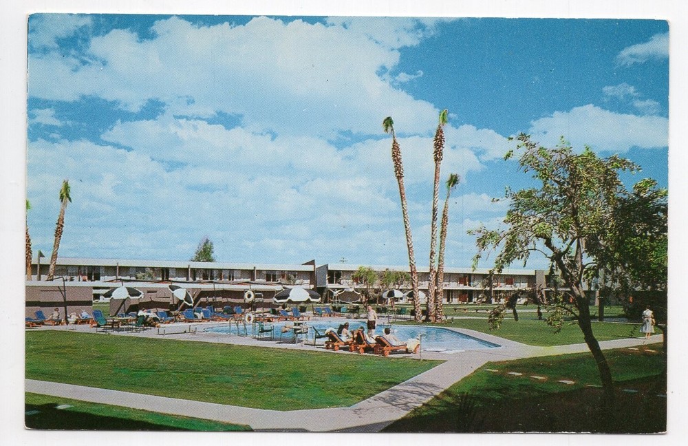 1960s? Chrome - Swimming Pool, The Sands Hotel - Phoenix, Arizona
