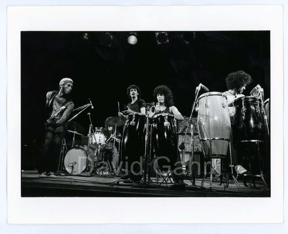 1971 Carlos Santana Tanglewood MA Latin Jazz Fusion Guitarist Gahr Photo B672