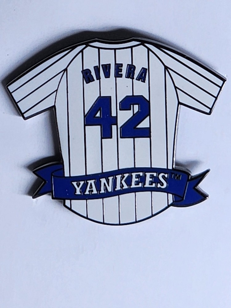 New York Yankees Mariano Rivera #42 Jersey Pin NY MLB HOF All-Time Save Leader