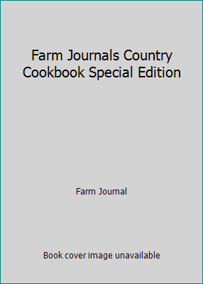 Farm Journals Country Cookbook Special Edition by Farm Journalby Farm Journal | PB | Acceptable