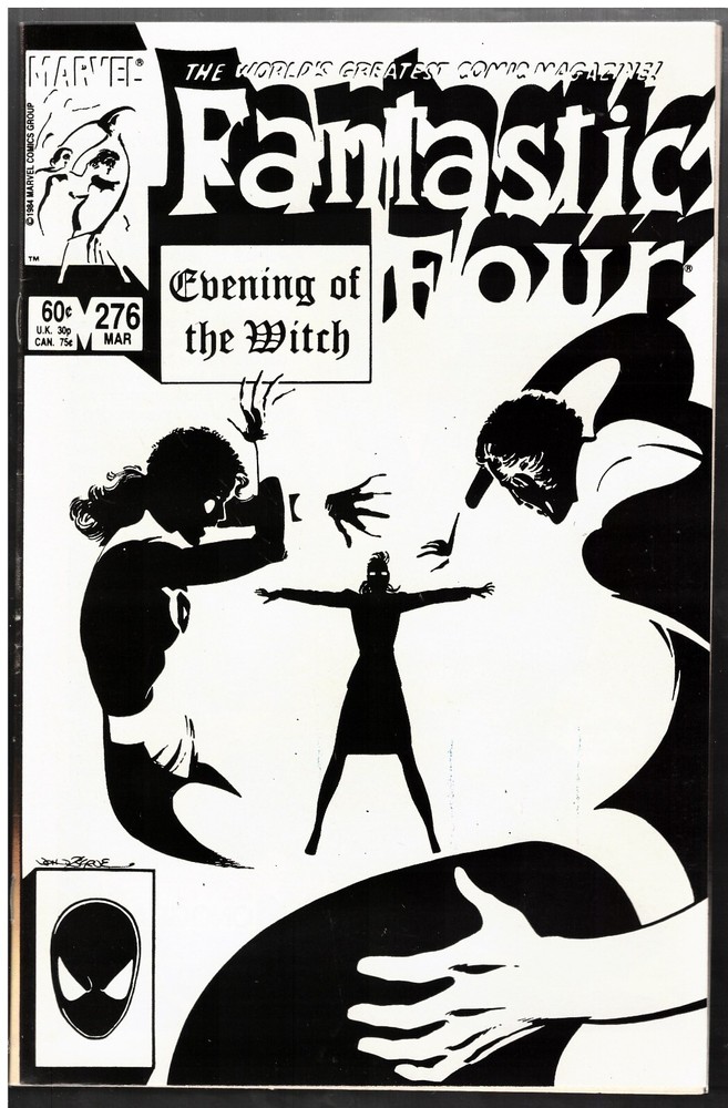 Fantastic Four # 276  1985 9.4/Nm  -Byrne-Evening Of The Witch-Mephisto Cgc It!