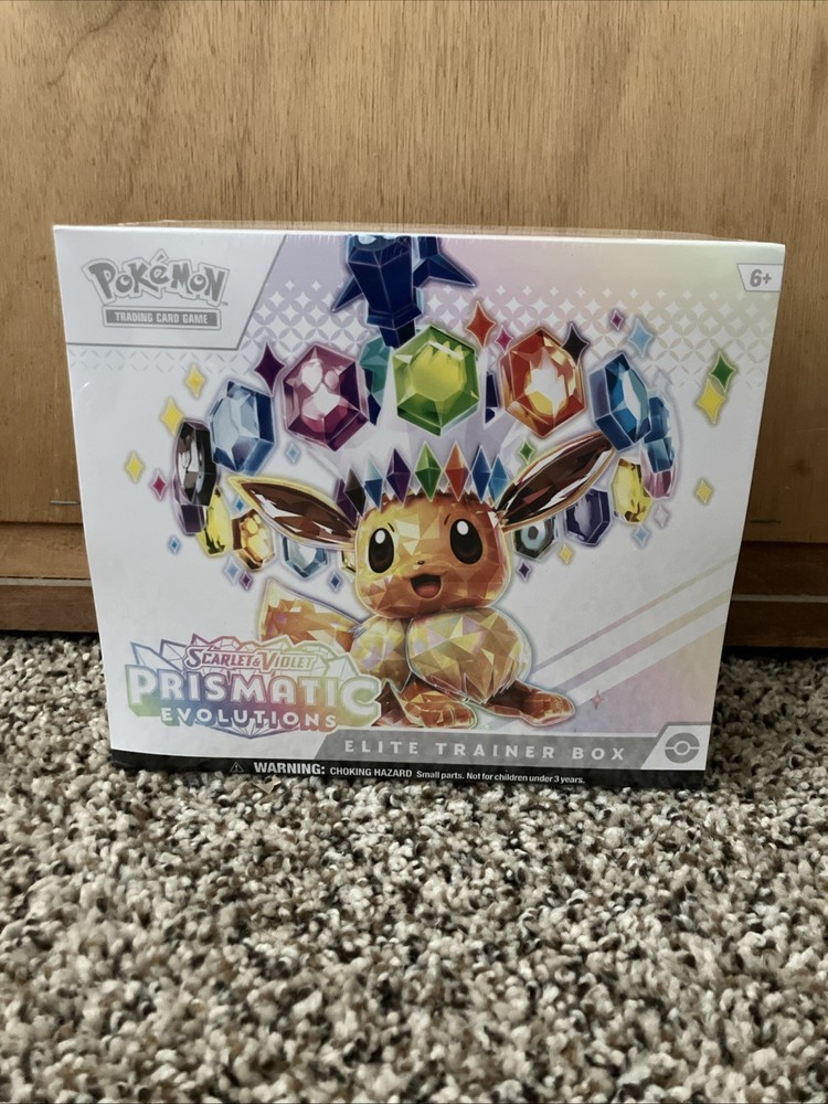 Pokemon TCG Scarlet Violet Prismatic Evolutions ETB Elite Trainer Box New Sealed