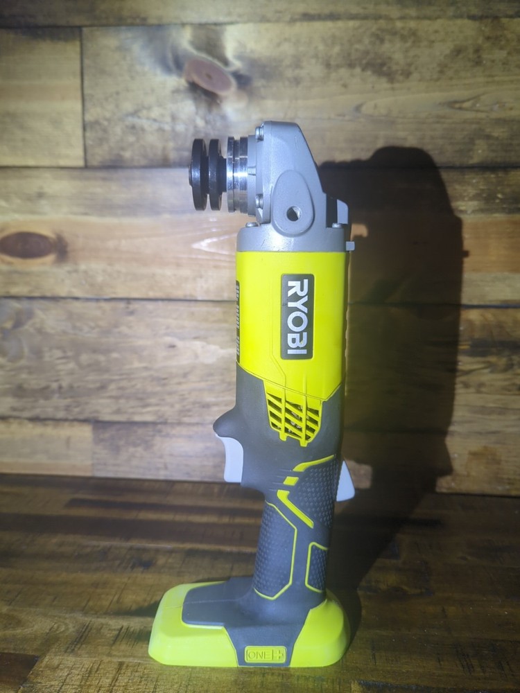 Ryobi ONE+ 18V Cordless 4-1/2 in. Angle Grinder P4221TH - Tool Only