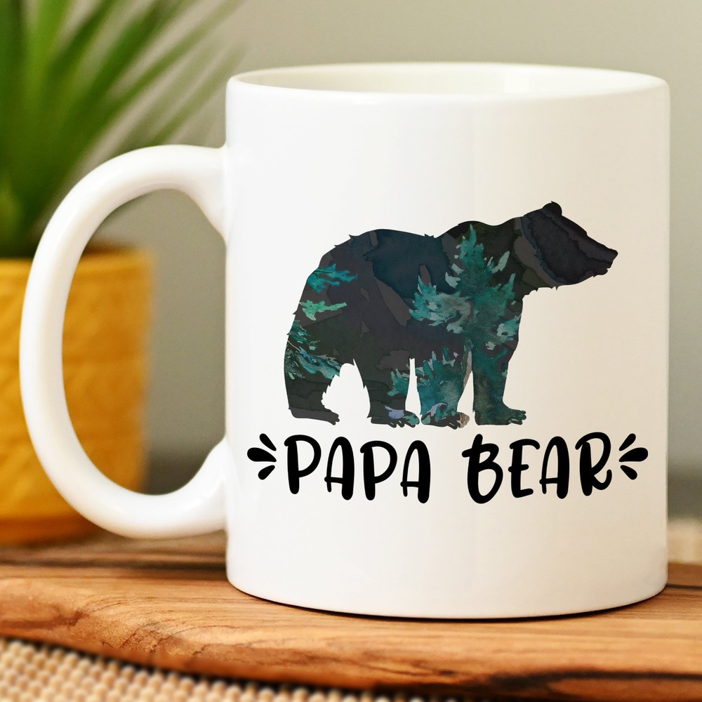 Papa Bear Mug Gift Papa Bear Dad Gift Dad Bear Mug Gift Dad Bear Mug Papa Bear