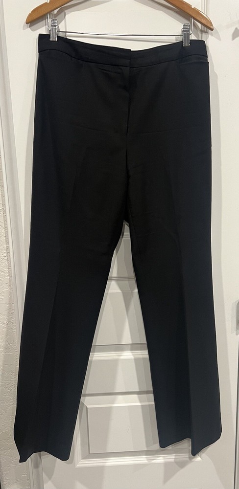 M.M. LAFLEUR Women’s Dress Pants Size 12 Wool Black