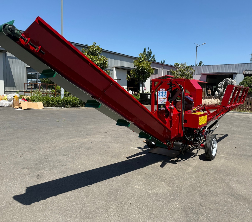 27T Hydraulic Firewood Processor with 739cc RATO Engine Log Lifter&118″ Conveyor
