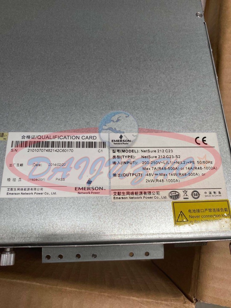 ONE   Network Power NetSure 212 C23-S2 New #F22