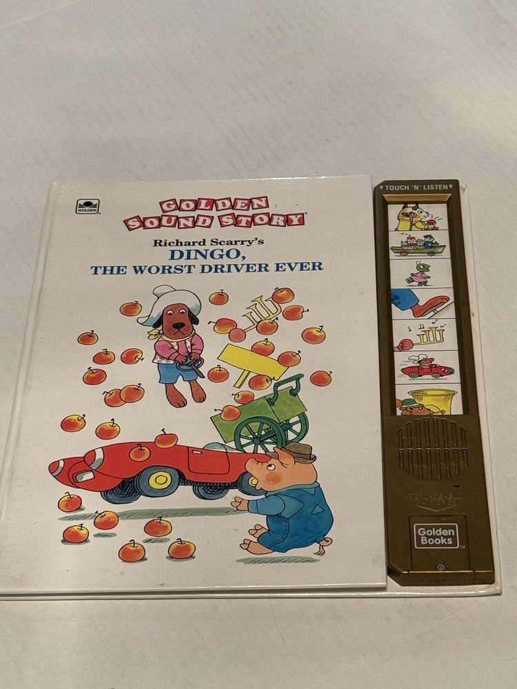 Richard Scarry's Dingo, the Worst Driver Ever  Golden Sound Story