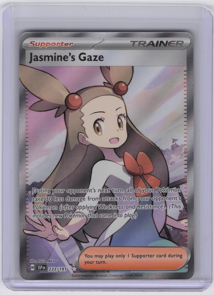 Jasmine's Gaze Ultra Rare SV08: Surging Sparks 233/191 NM
