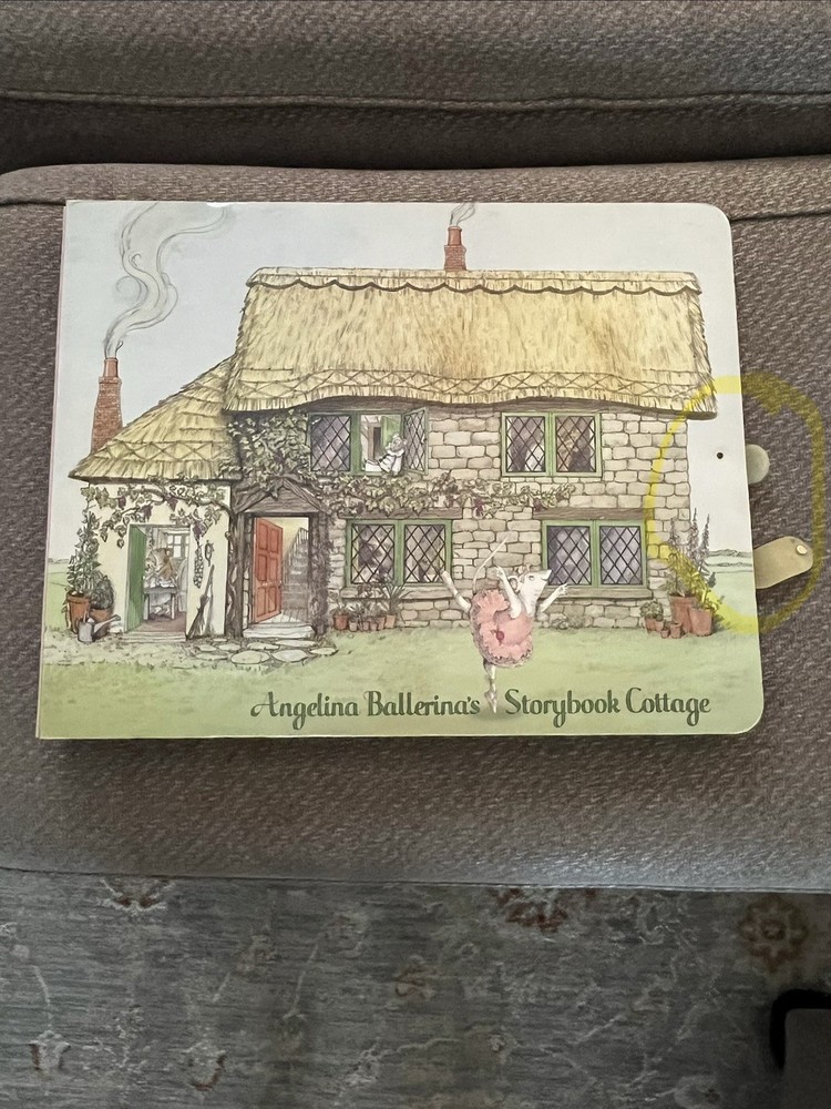 Angelina Ballerina Storybook Cottage Board Book Illustrated Picture Book