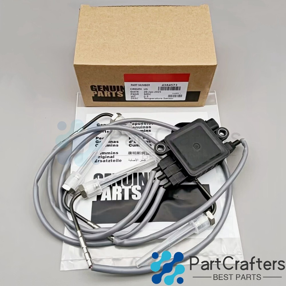 OEM Exhaust Gas Temperature Sensor Quadruple Probes 4384573 for Cummins 6.7L ISB