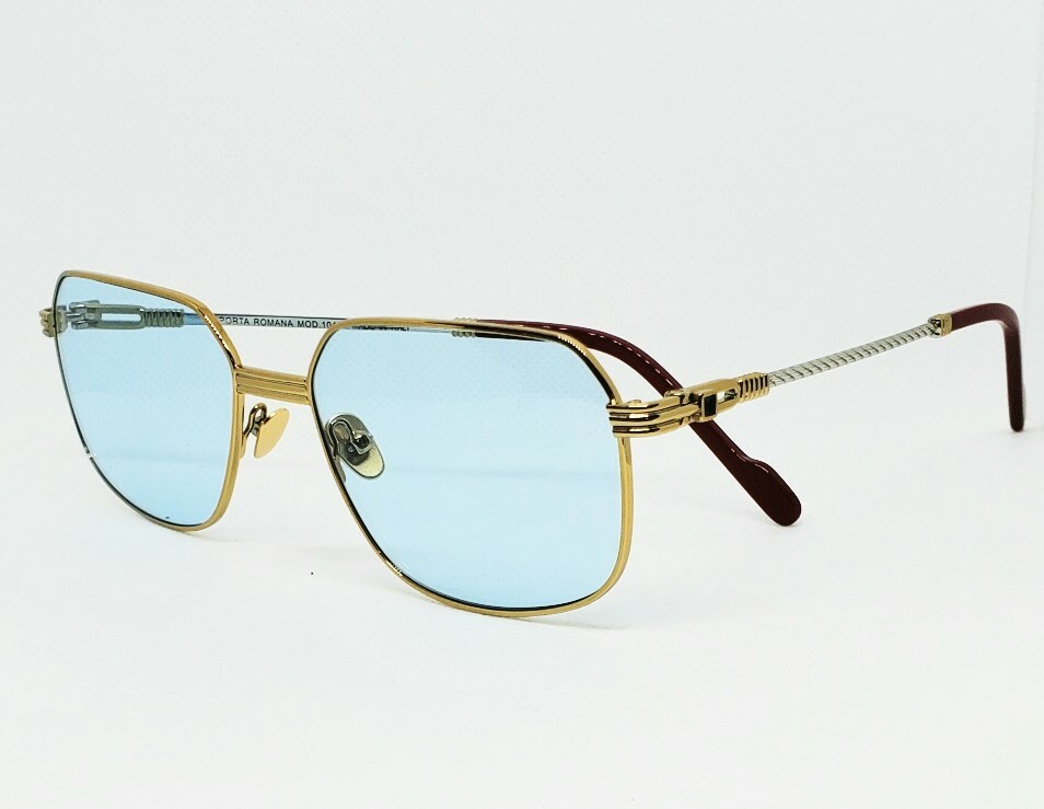 Vintage Porta Romana Mod.104 Blue Sunglasses - Official Dealer