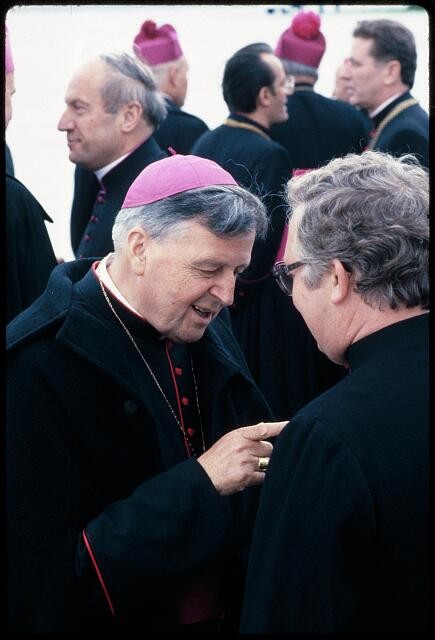 Poland 1983 Cardinal Krol Cardinal Glemp Pope John Paul II Visit Cardinals
