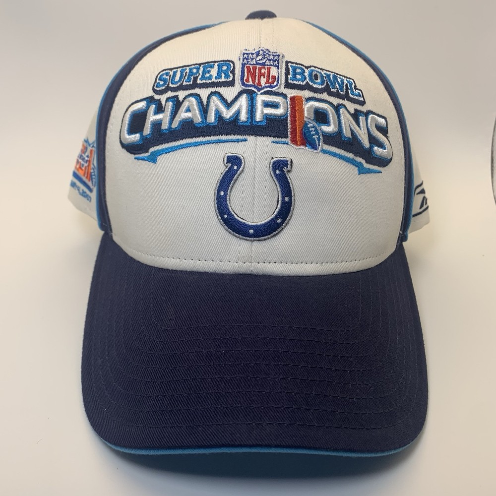 2007 Indianapolis Colts Super Bowl Champions Locker Room Hat