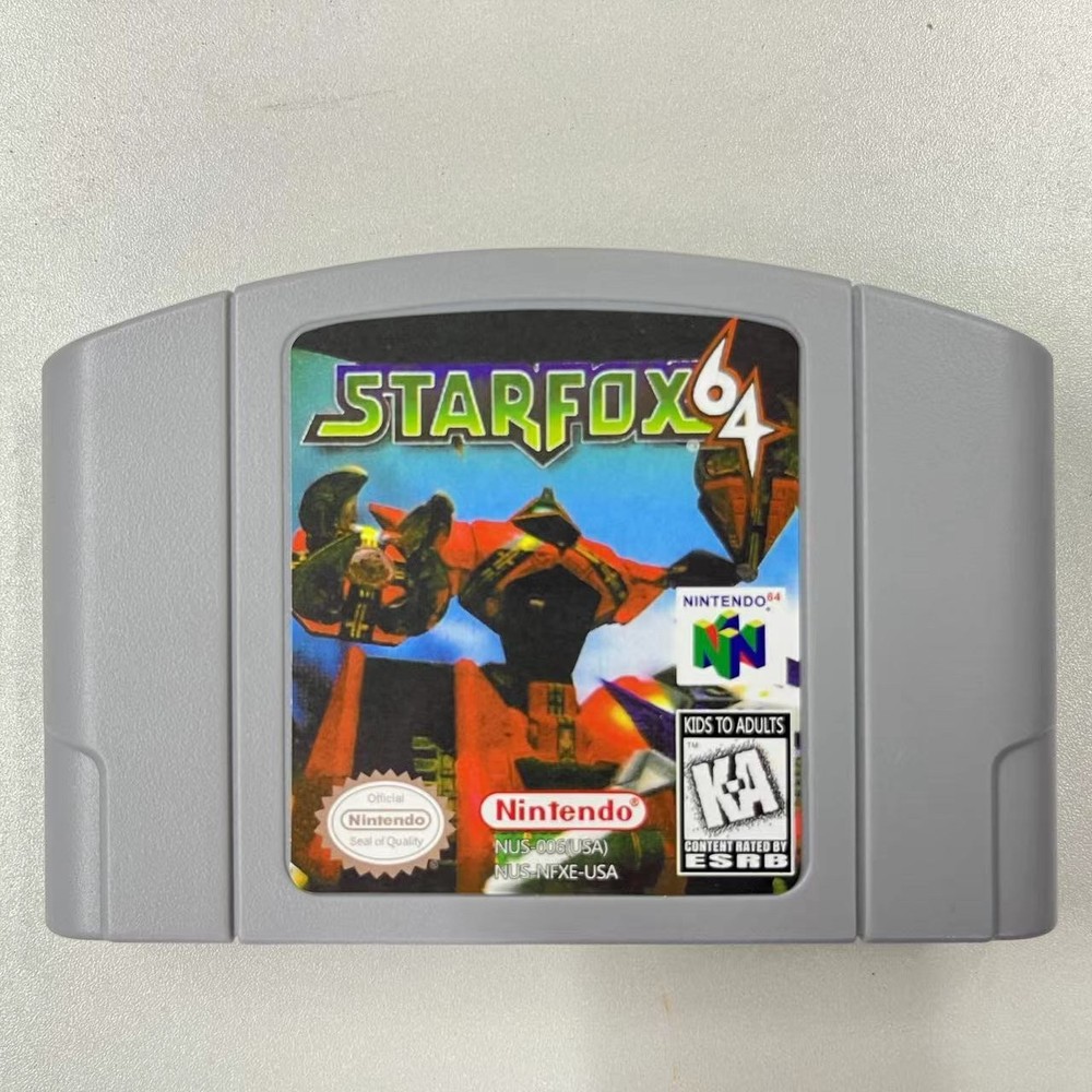 STAR FOX Video Games for Nintendo 64 Console US Version