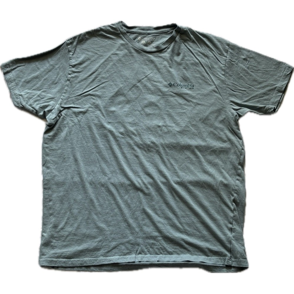 Columbia PFG Performance Fishing Gear Graphic T Shirt Mens XL Short Sleeve