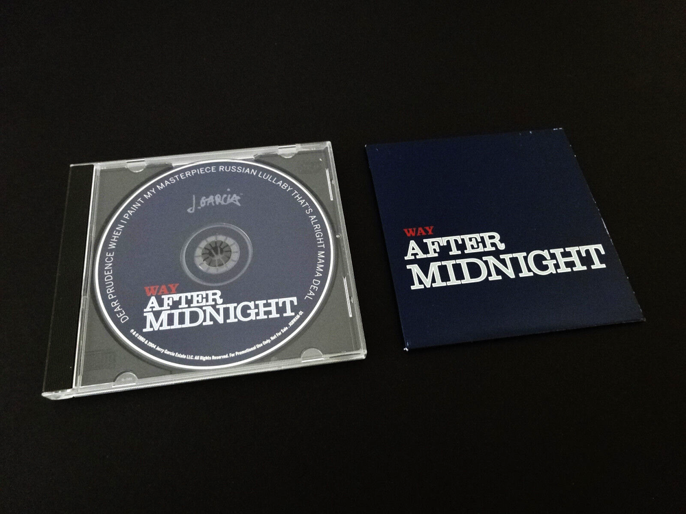 Jerry Garcia Band Way After Midnight Bonus Disc CD 1980 JGB JG Grateful Dead JGE