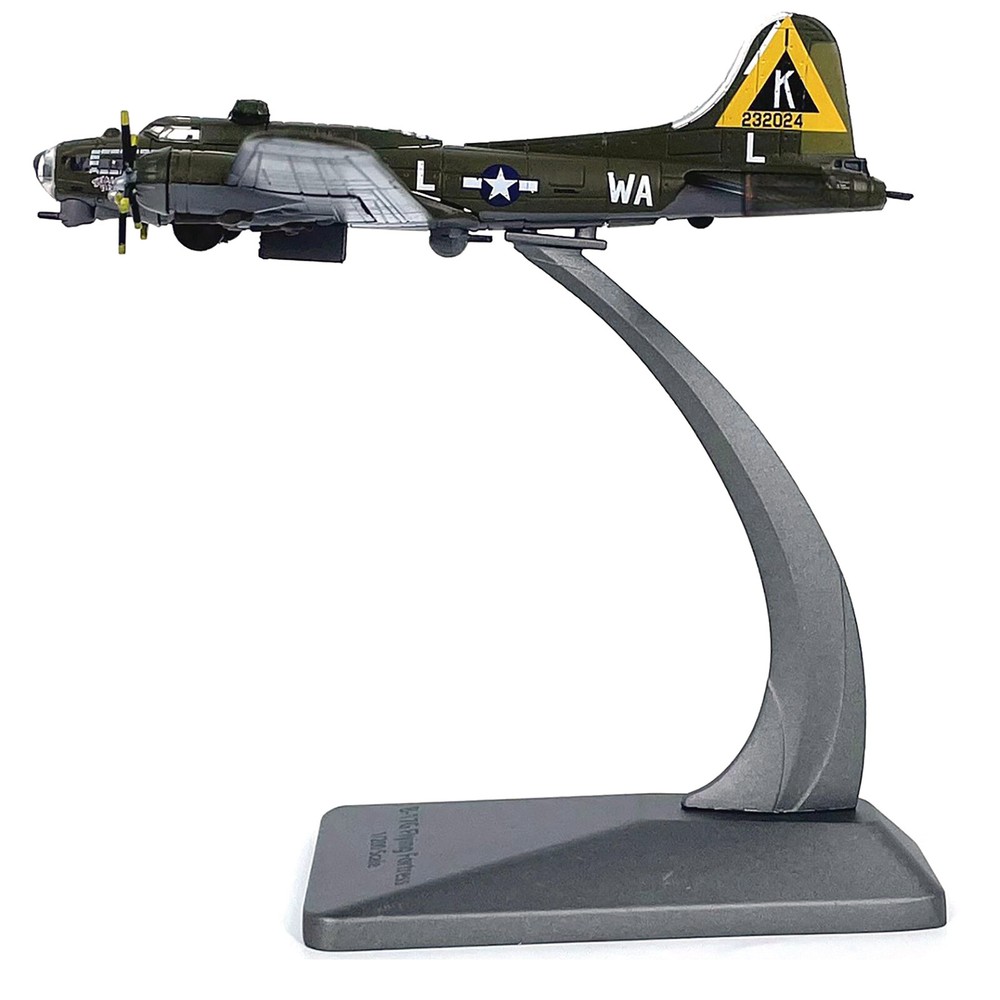 11.9cm Diecast Alloy 1/200 Scale USA Air Force B-17G Fighter Model with Stand