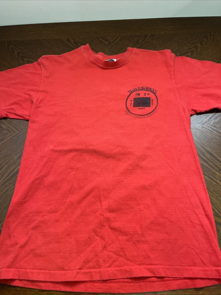 Vintage Single Stitch Universal Kemp Karate School Tee - Size Medium