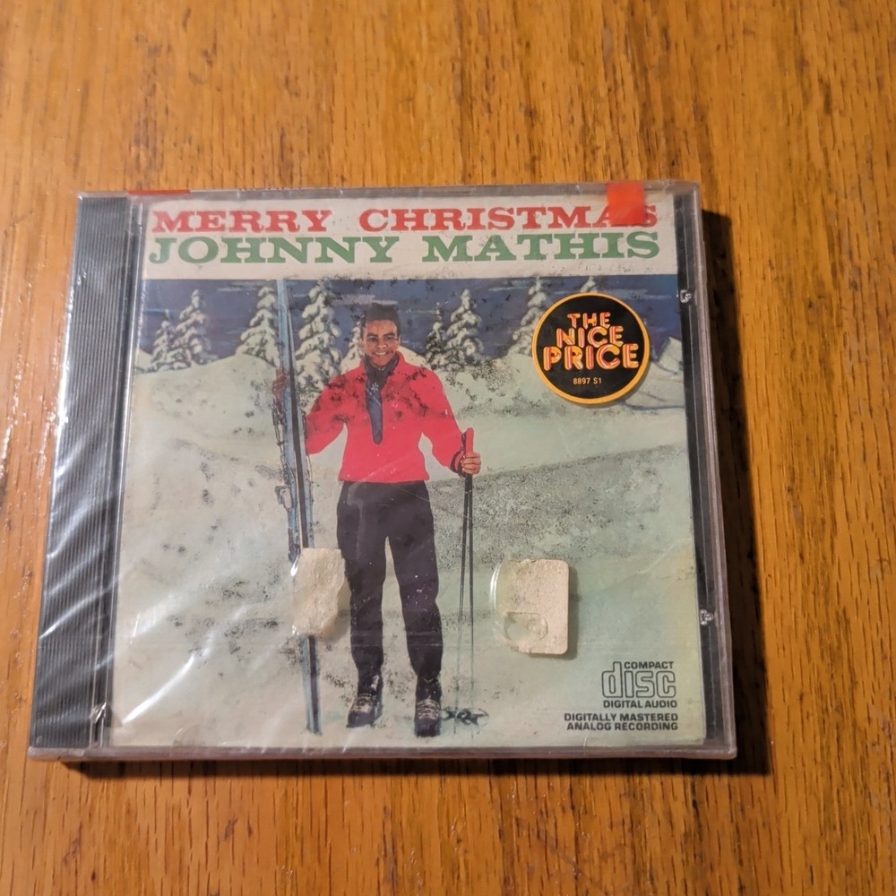 Merry Christmas by Johnny Mathis (CD, 1990) - Sealed