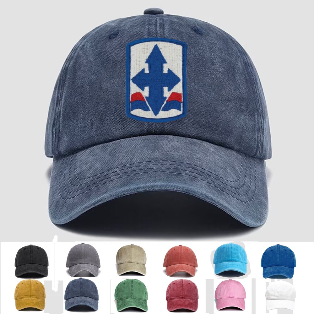 Custom Embroidered Hat 29th Infantry Brigade, Veteran Cap, Trucker Hat, Gift