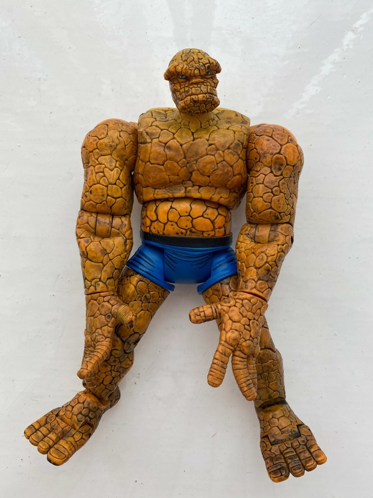 2002 MARVEL LEGENDS SERIES 2 II THE THING TOY BIZ ACTION FIGURE FANTASTIC 4