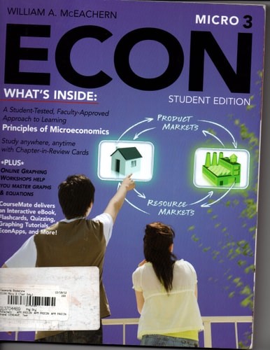 ECON: MICRO3 (with CourseMate Printed Access Card) (Engaging 4LTR Press Titles f