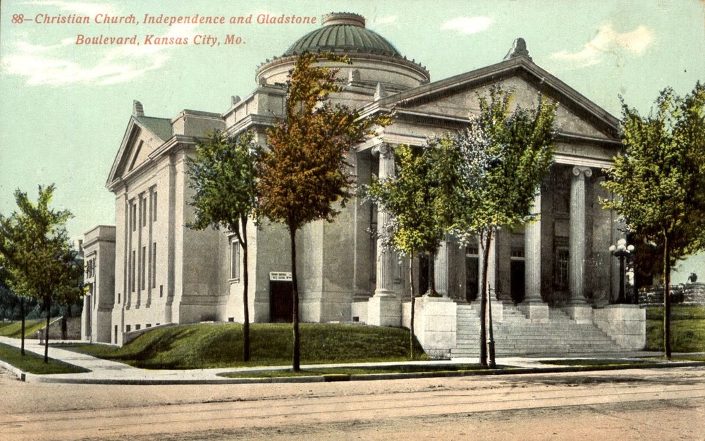Christian Church Kansas City Missouri MO ~ c1910