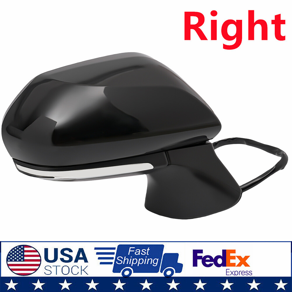 FOR 2018 - 2023 TOYOTA CAMRY FRONT RIGHT SIDE DOOR REAR VIEW MIRROR OEM BLACK US