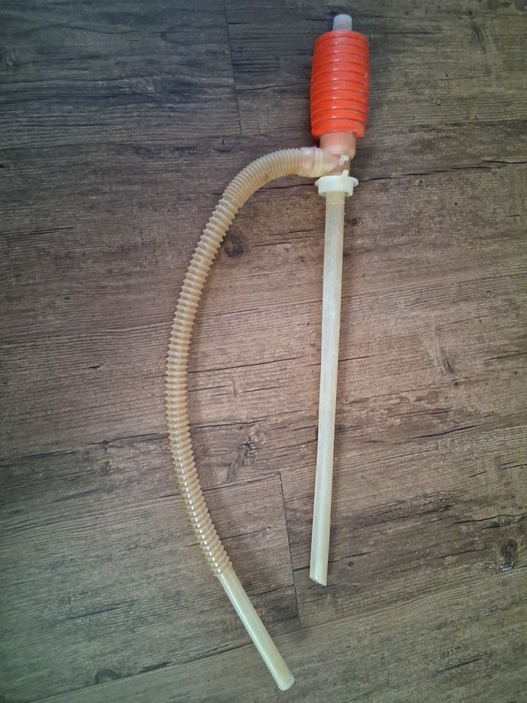 Manual Hand Siphon Pump Fuel Gas Diesel Water Liquid Transfer for Car Truck