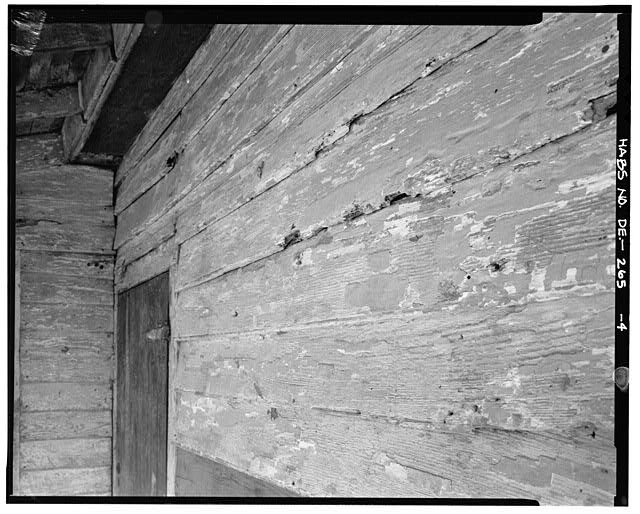 Photo:Selbyville Delaware J Layton House 1930s South Wall Detail HABS