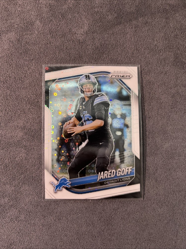 2025 Panini Prizm - Jared Goff #10 White Disco Prizm