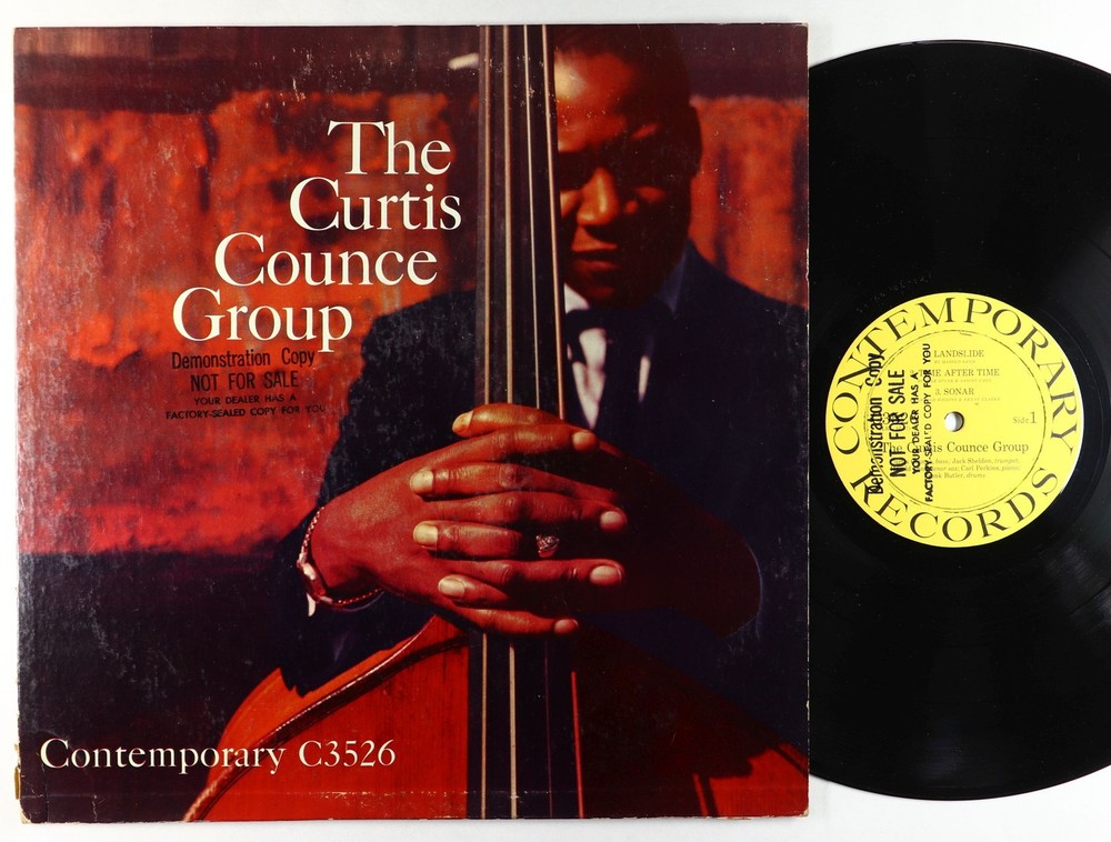 Curtis Counce Group - S/T LP - Contemporary - C3526 Mono DG VG+ PROMO