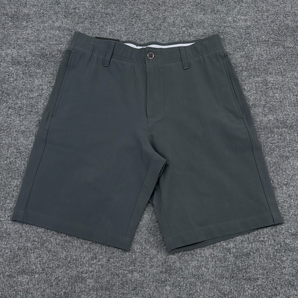 Under Armour Golf Shorts Mens 30 Gray Drive Tech Stretch 10