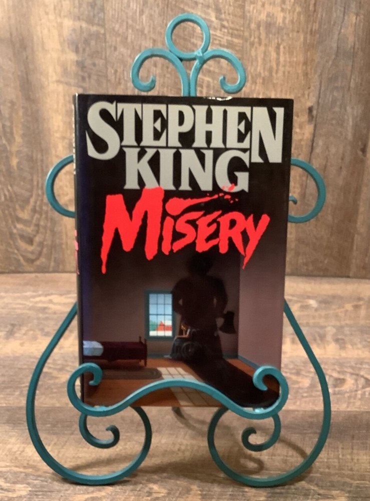 Misery- Novel by Stephen King (1987, Hardcover)1st Edition & 1st Printing VGC+📕