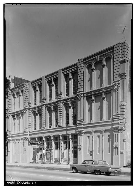 Galveston Texas Strand Historic District Greenleve Block Company Building 1900s